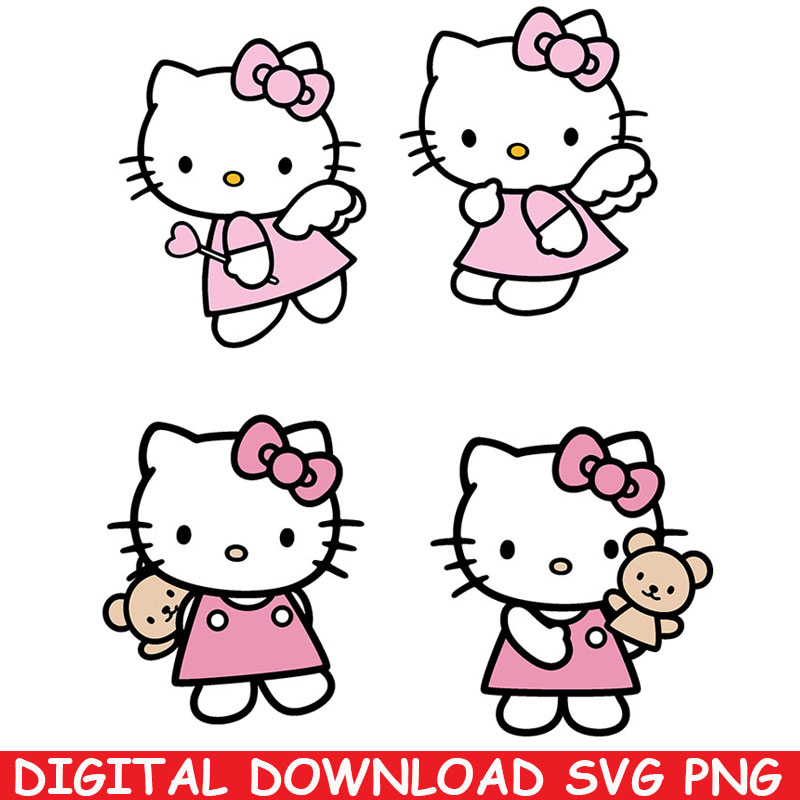 Make Hello Kitty And Friends Svg On Everything