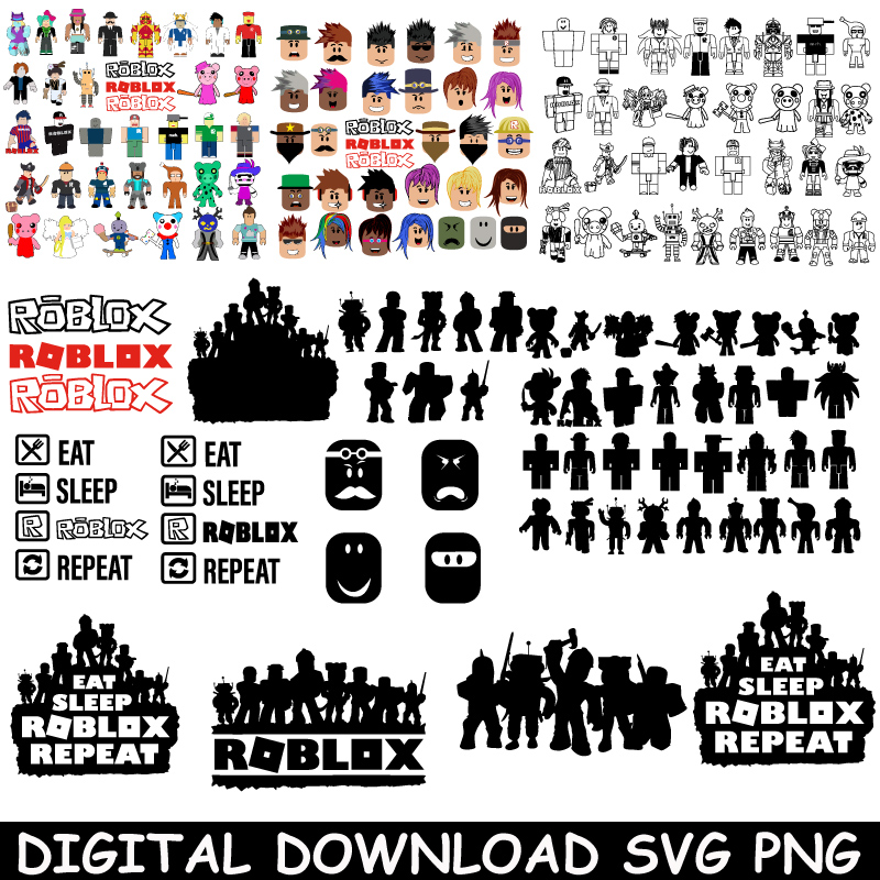 Roblox Svg, Piggy Roblox Svg, Horror Svg, Piggy Svg, Cricut File, Svg